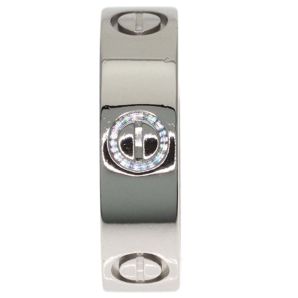 Cartier Love Ring #53, Platinum PT950, Women's Ring, CARTIER - Picture 3 of 10